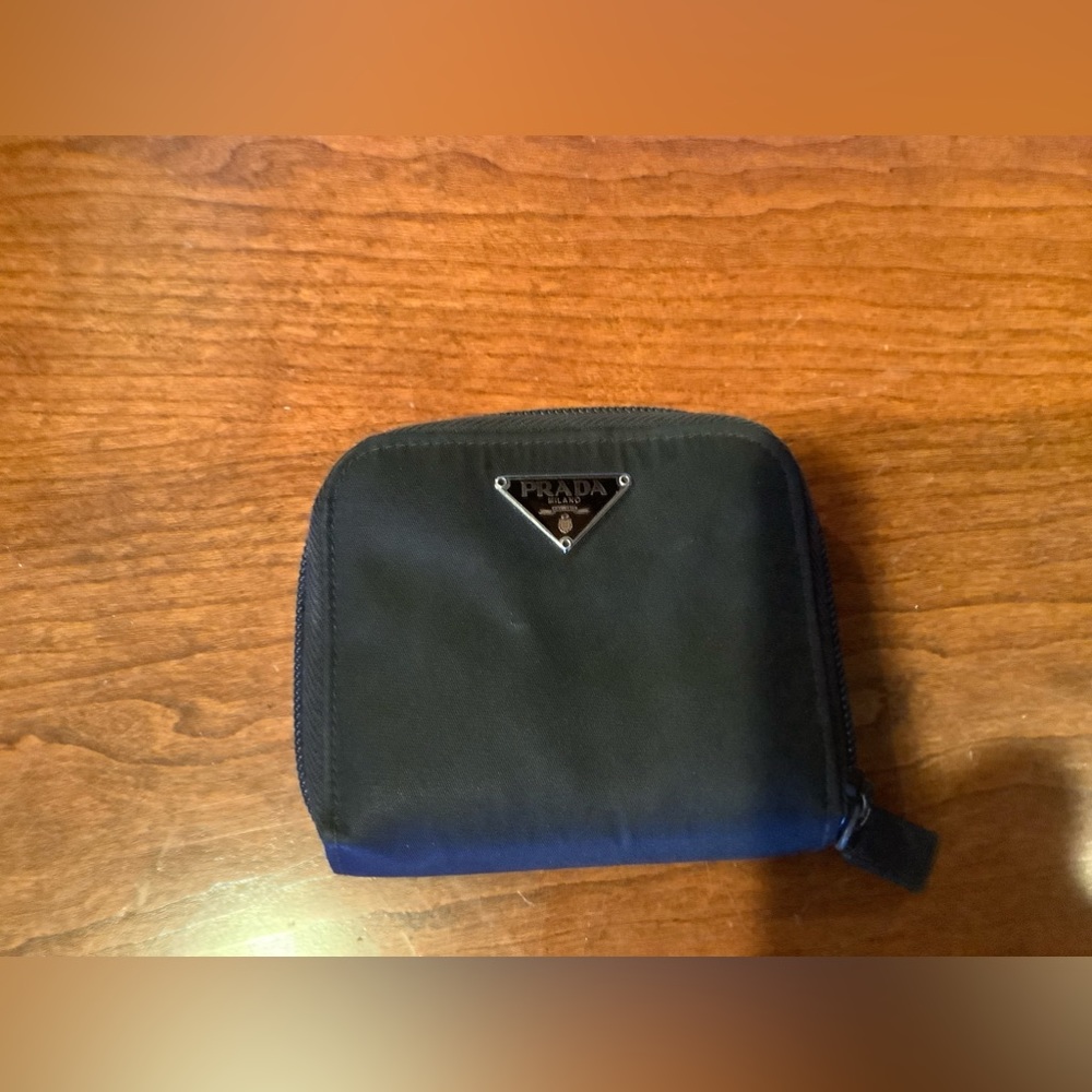 Prada Nylon small wallet with change holder